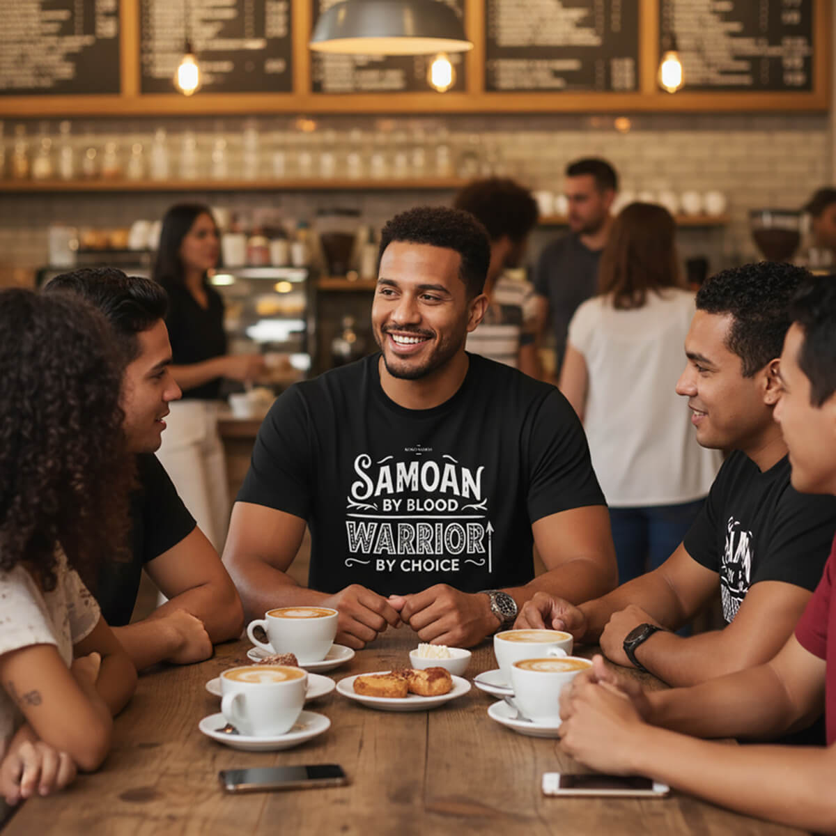 Soft Unisex Tee - Warrior by Choice - AU/NZ/USA - The Koko Samoa