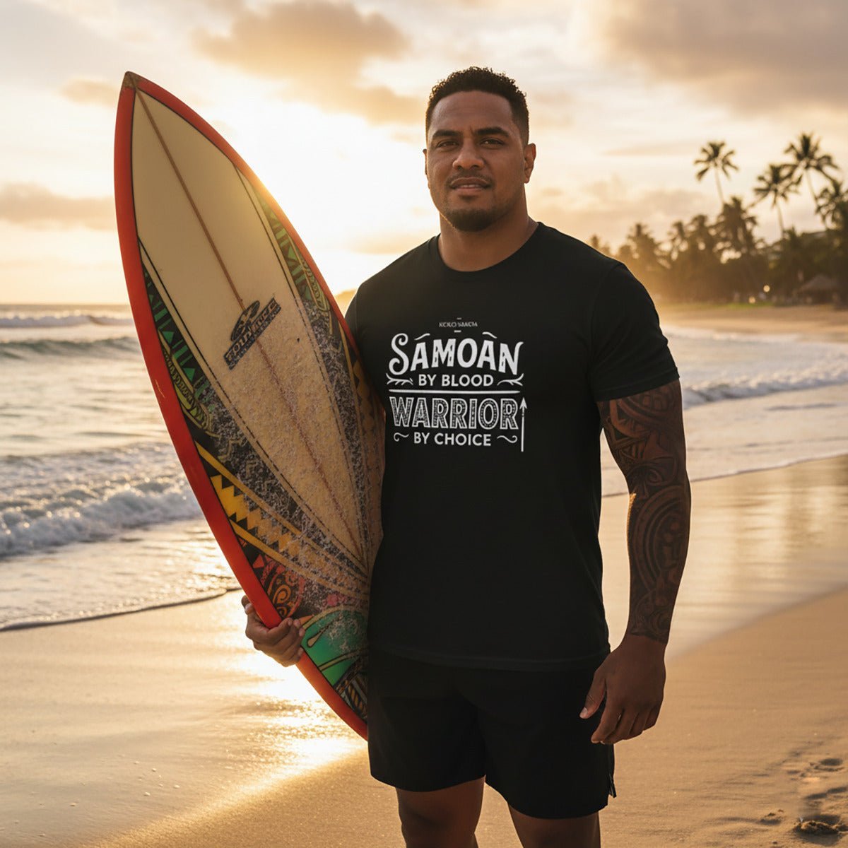 Warrior by Choice tee, The Koko Samoa