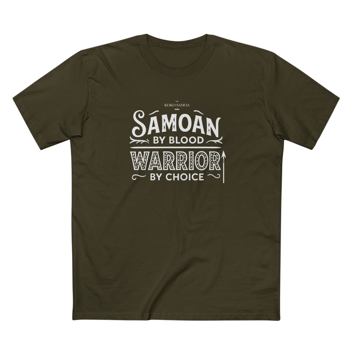 Warrior by Choice tee, The Koko Samoa