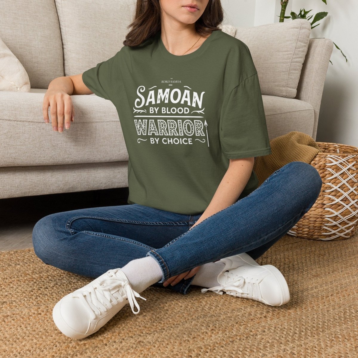 Warrior by Choice tee, The Koko Samoa