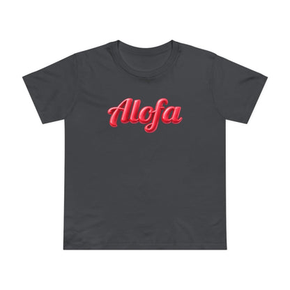Soft Women's Maple Tee - Alofa - AU/NZ/USA - The Koko Samoa