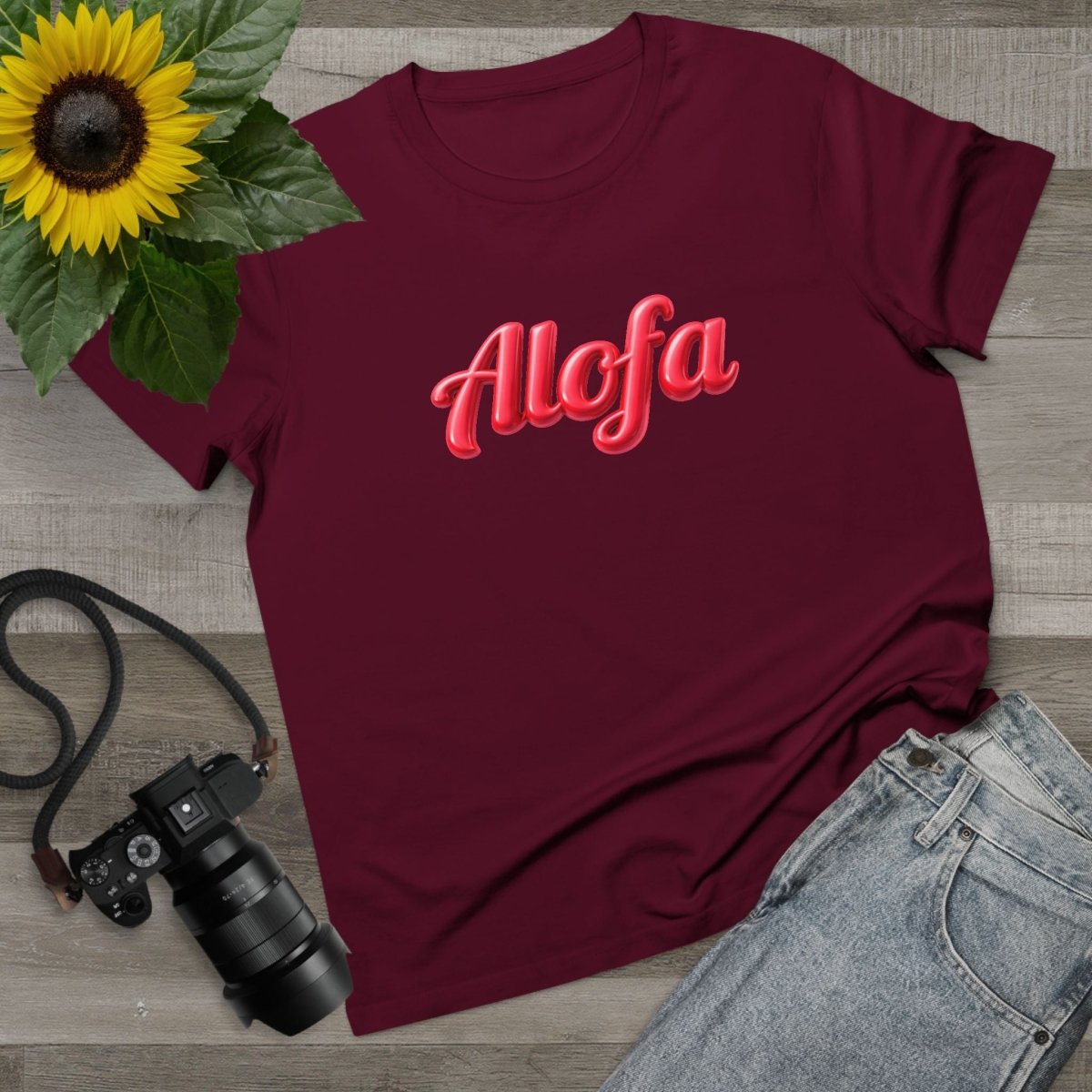 Soft Women's Maple Tee - Alofa - AU/NZ/USA - The Koko Samoa