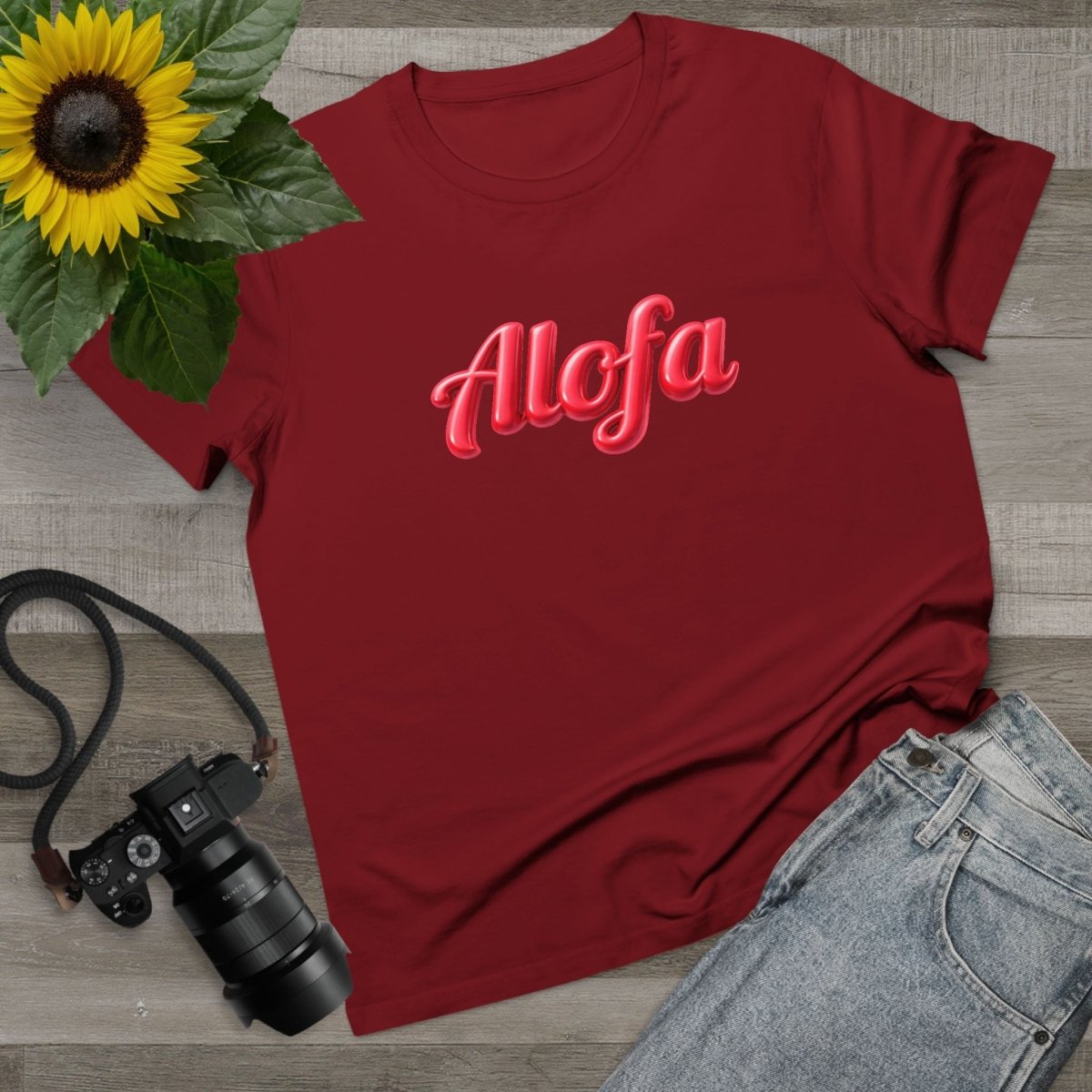 Soft Women's Maple Tee - Alofa - AU/NZ/USA - The Koko Samoa
