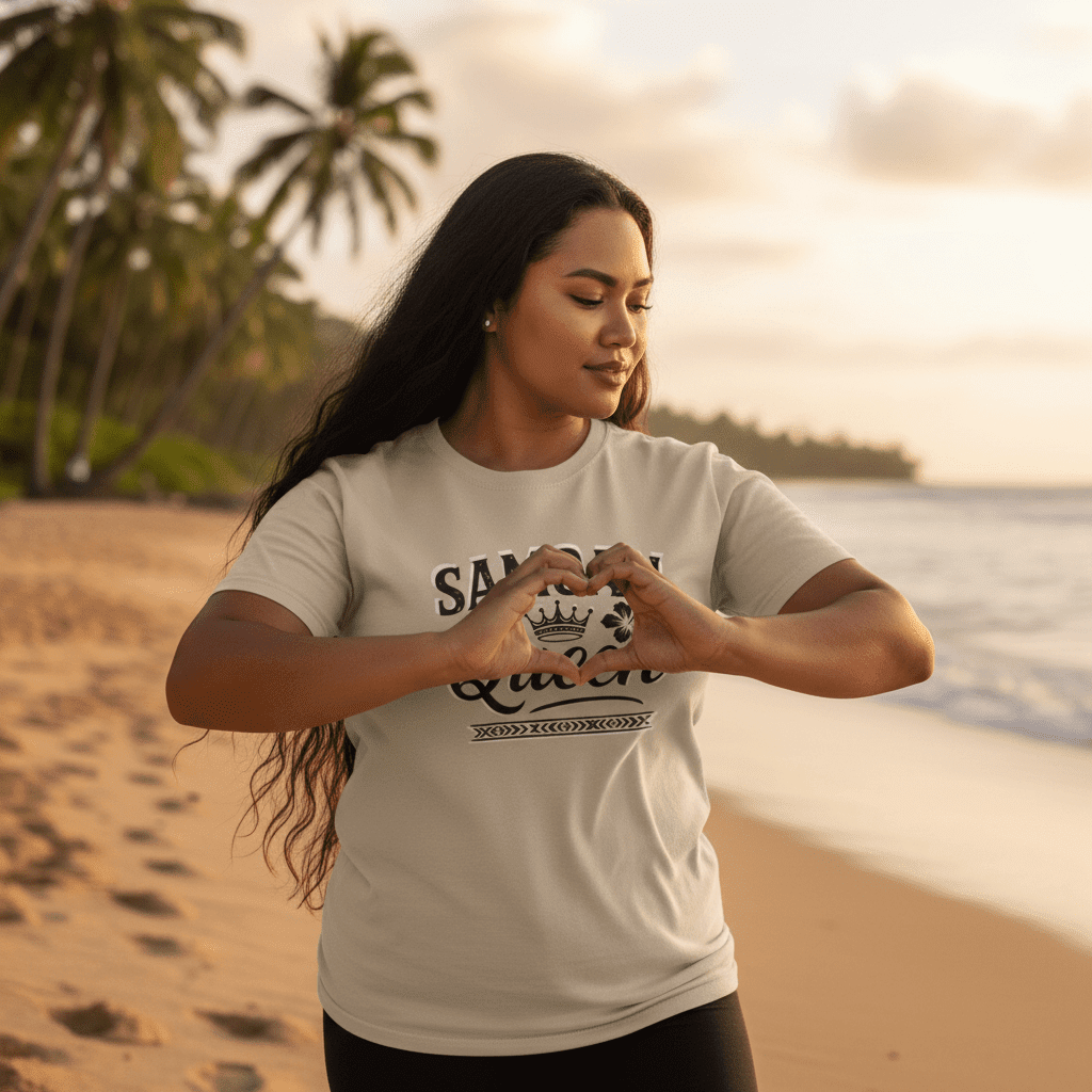 Soft Women's Tee - Samoan Queen - AU/NZ/USA - The Koko Samoa