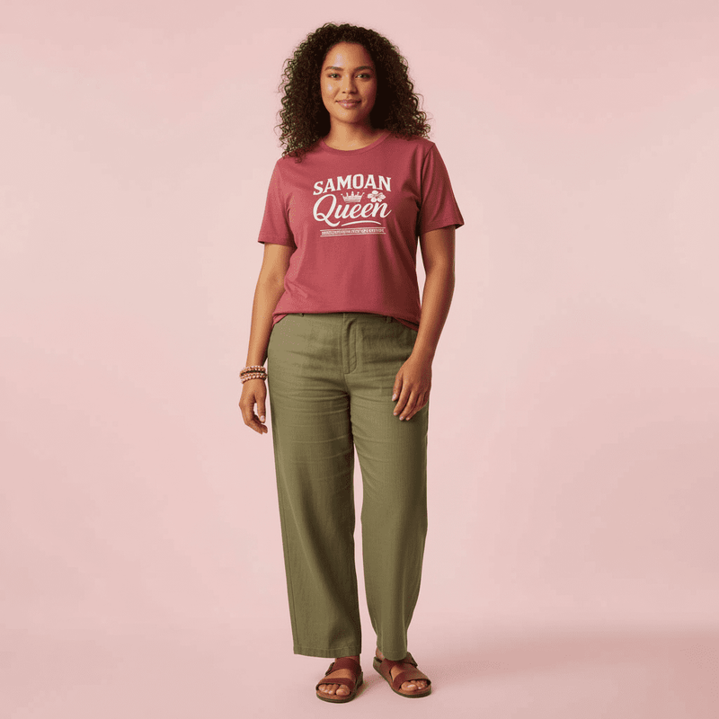 Soft Women's Tee - Samoan Queen - USA - The Koko Samoa