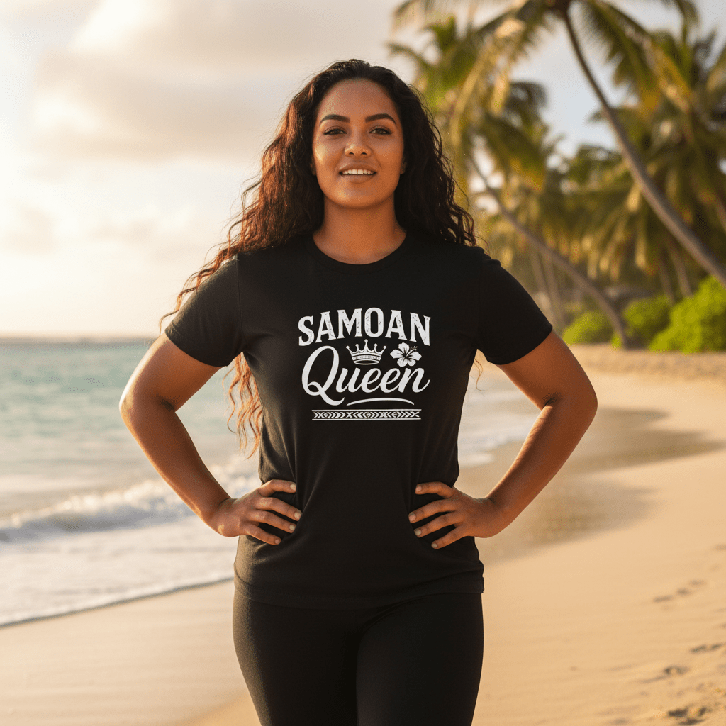 Samoan Queen tee, The Koko Samoa
