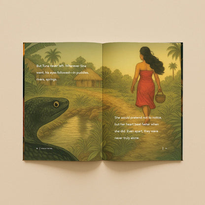 Softcover Book - Sina & The Eel - AU/NZ/USA - The Koko Samoa