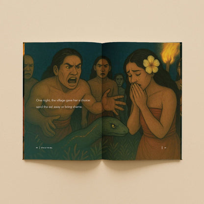 Softcover Book - Sina & The Eel - AU/NZ/USA - The Koko Samoa