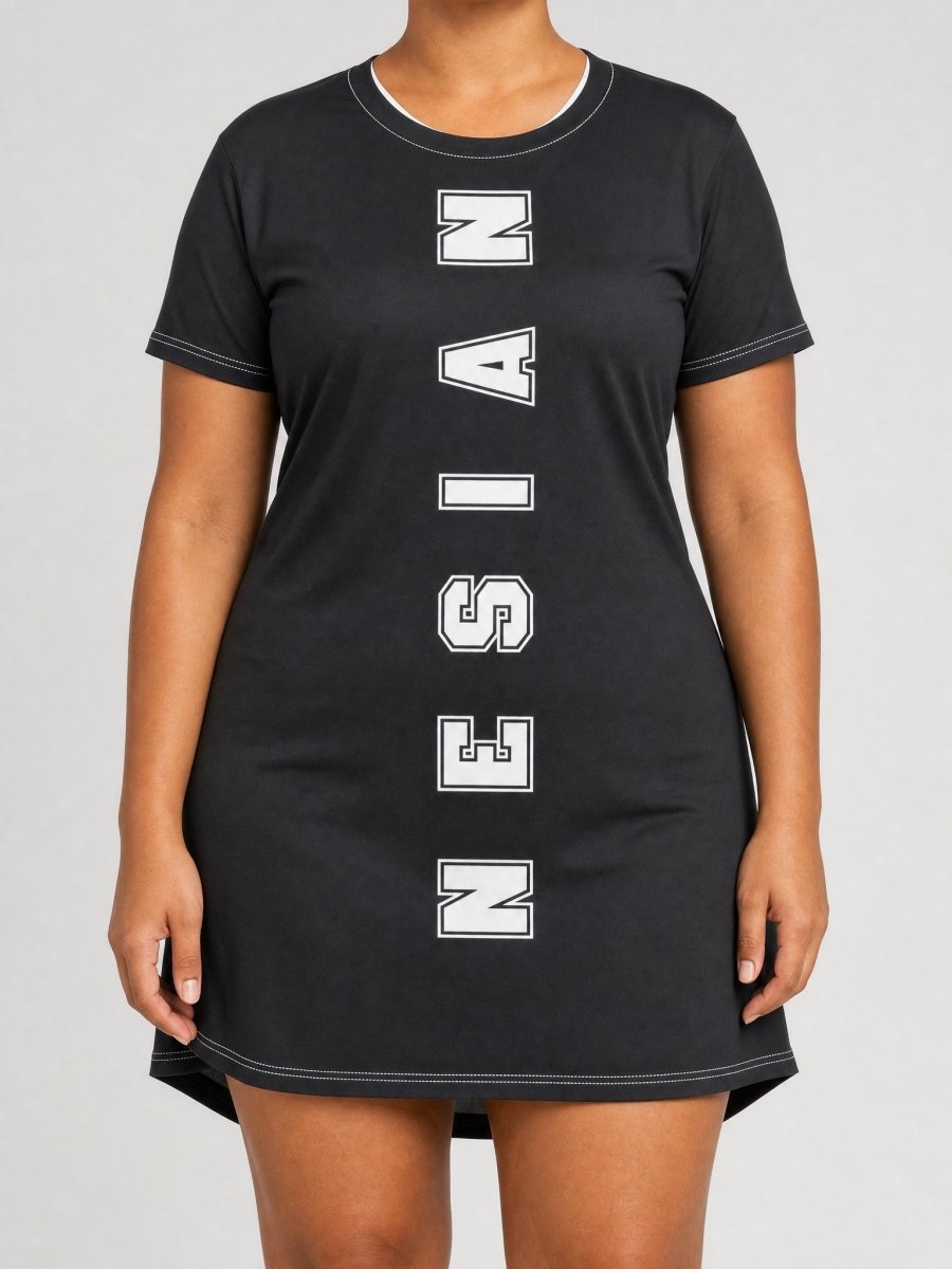 T-Shirt Dress - Nesian Strength - AU/NZ/USA - The Koko Samoa