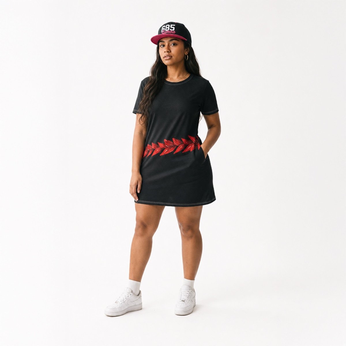 T-Shirt Dress - Ula Fala - AU/NZ/USA - The Koko Samoa