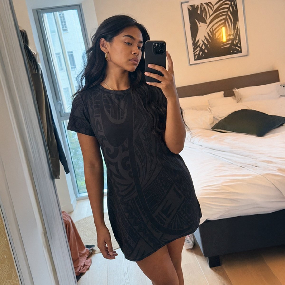 T-Shirt Dress - Warrior - AU/NZ/USA - The Koko Samoa