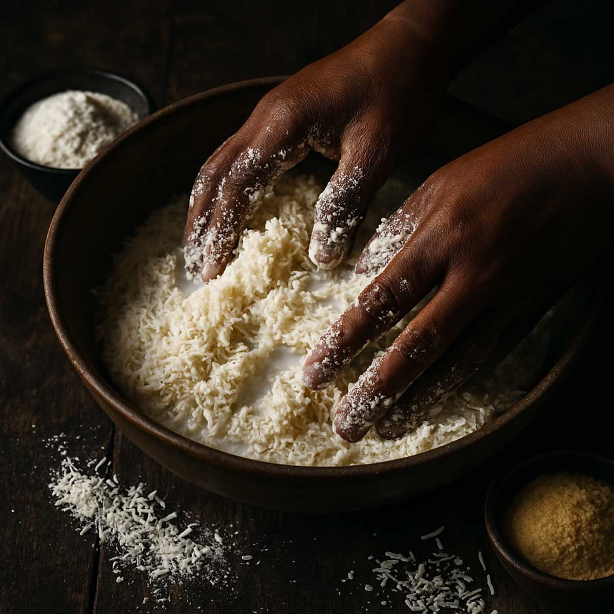 E-Book cover titled "Samoan Delights" by The Koko Samoa, featuring traditional Samoan recipes in a colorful design.
