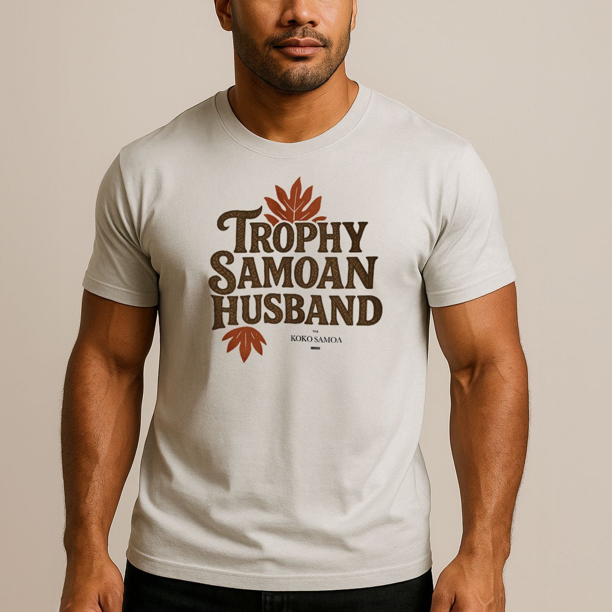 Soft Men's Tee - Trophy Samoan Husband - USA - The Koko Samoa