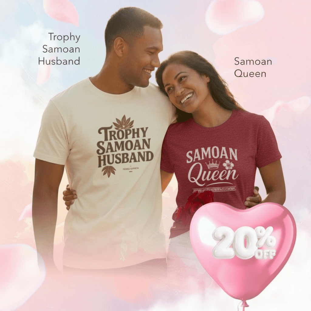 Gift Set - Royalty Couple - Duo Tees - USA - The Koko Samoa