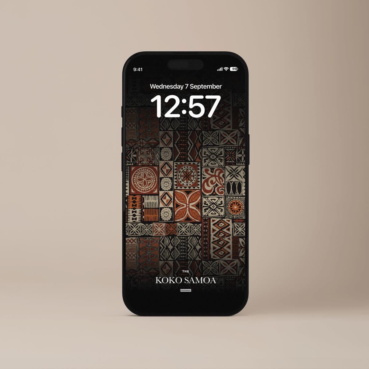 Phone wallpaper by The Koko Samoa featuring a vibrant, colorful design for AU, NZ, and USA devices.