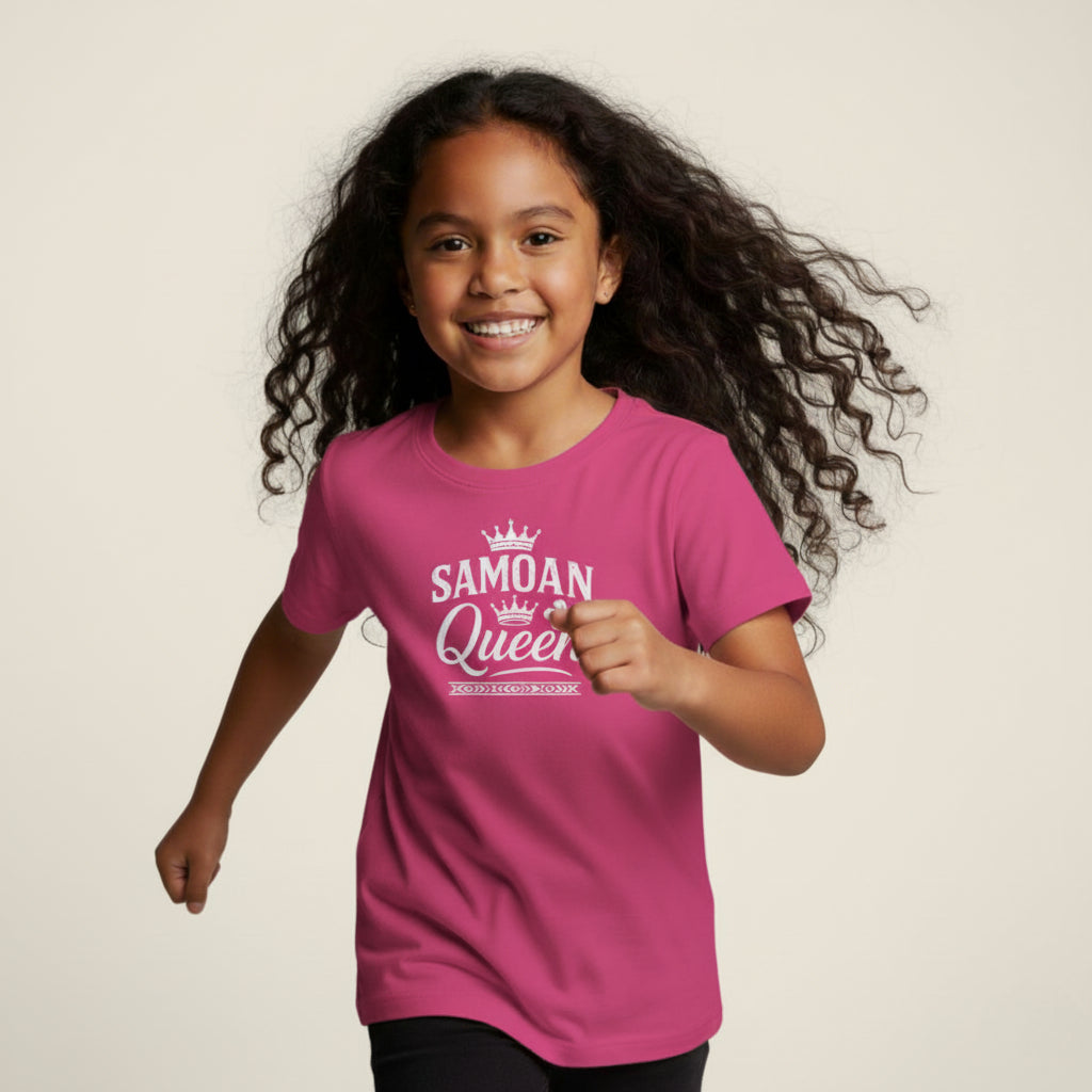 Samoan Queen kids tee, The Koko Samoa