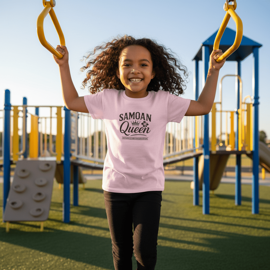 Samoan Queen kids tee, The Koko Samoa