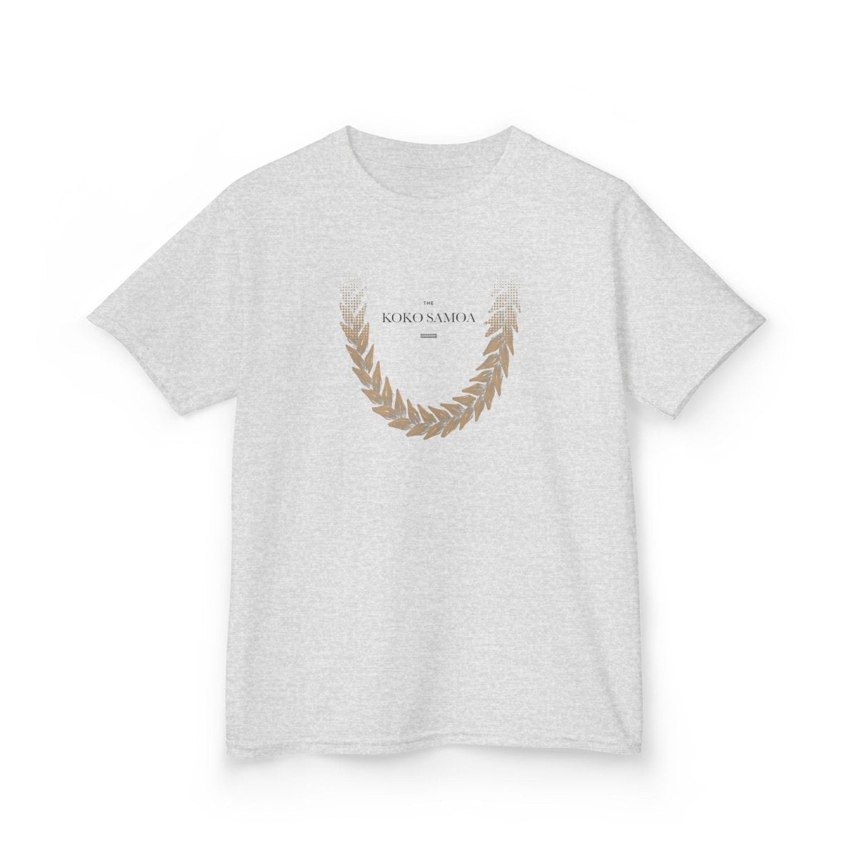 Ula Fala Brown kids tee, The Koko Samoa