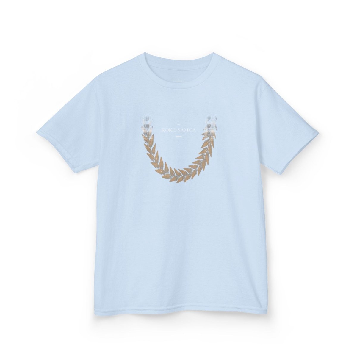 Ula Fala Brown kids tee, The Koko Samoa