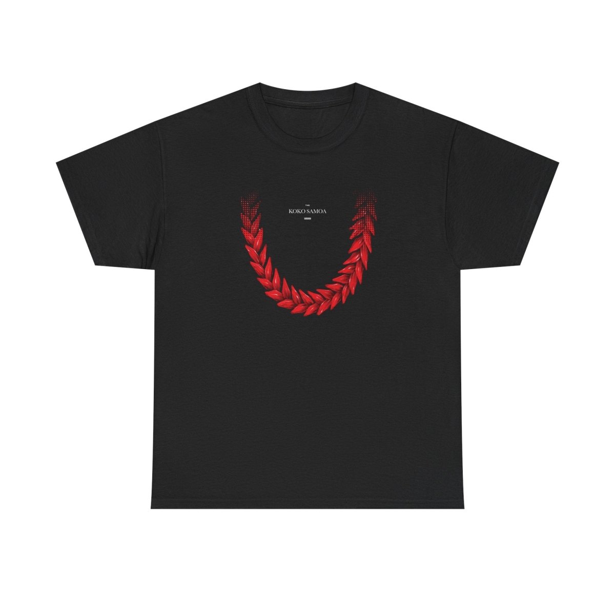 White heavy unisex tee featuring Ula Fala design, suitable for AU/NZ sizes, casual and comfortable clothing.