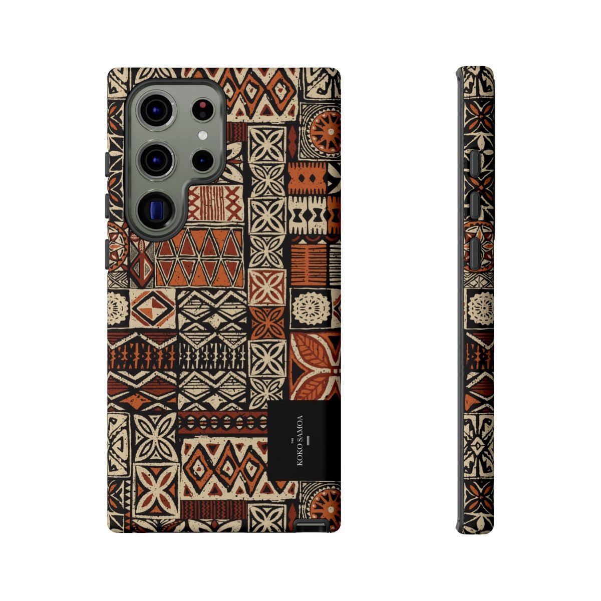Tough Phone Case Elei AU/NZ/USA with Koko Samoa design, durable protective cover for smartphones.