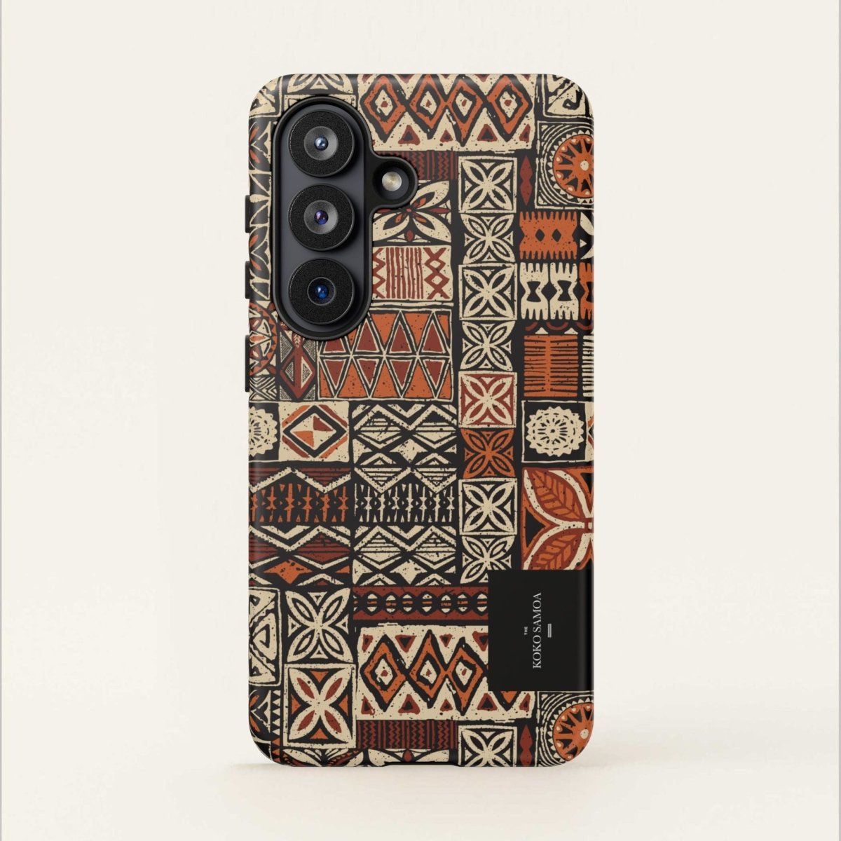 WOYC Tough Phone Case Elei AU/NZ/USA with Samoa Koko design on durable protective cover for smartphones