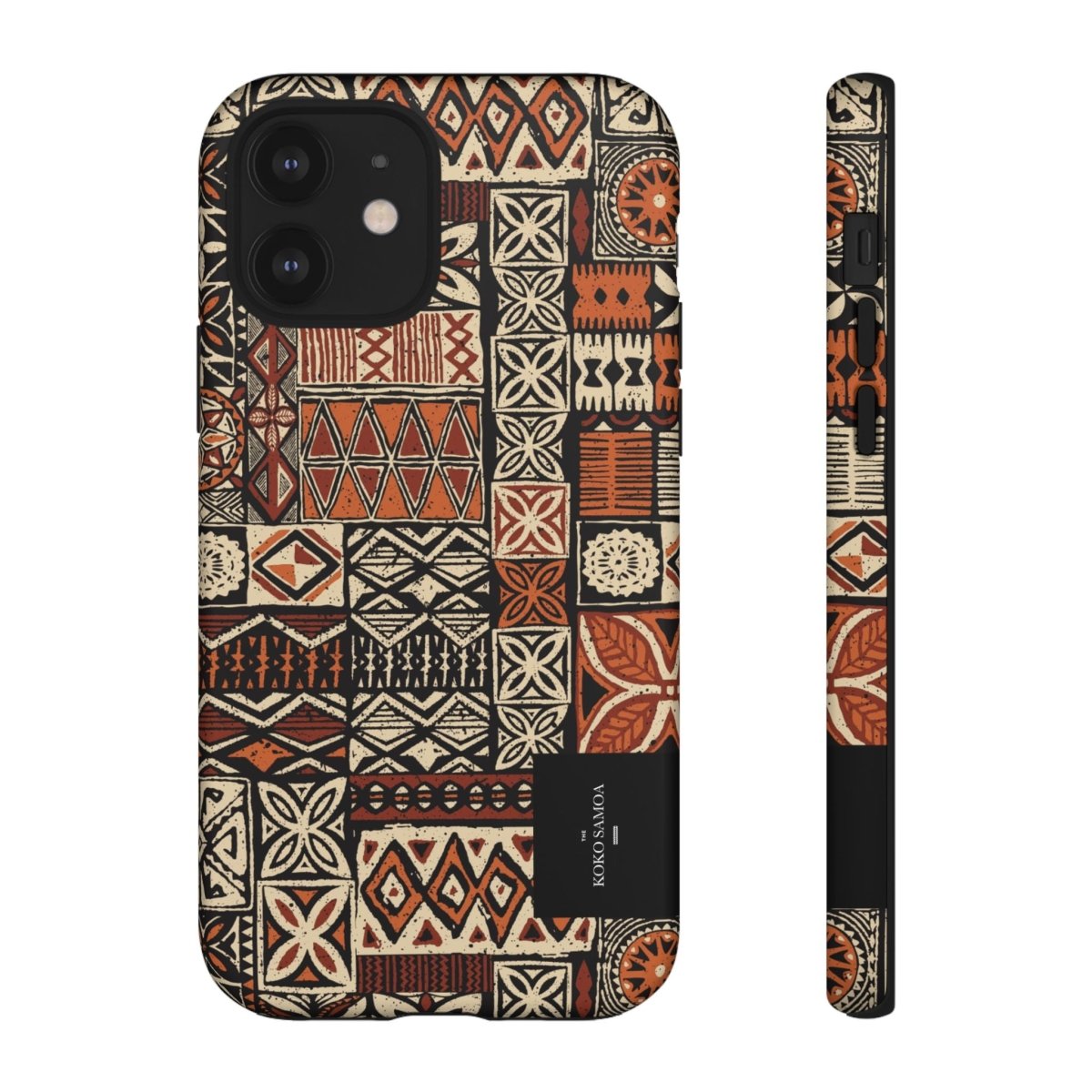 Tough Phone Case Elei for AU/NZ/USA, durable protective cover with vibrant Samoa-inspired design, fits smartphones securely.
