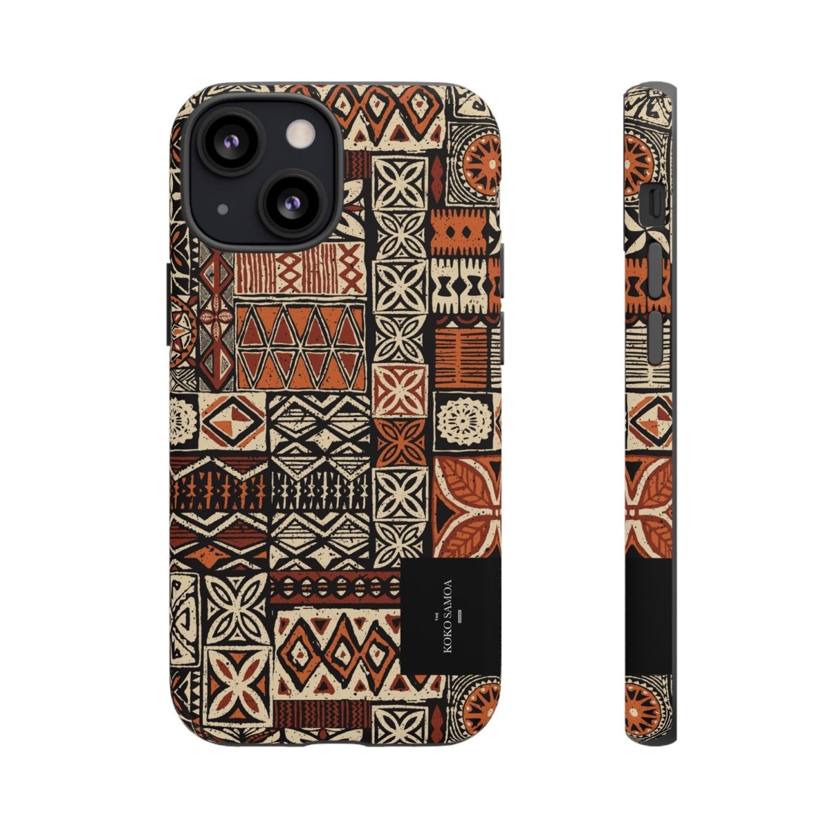 Tough Phone Case Elei for AU, NZ, USA with Samoa Koko design, durable protective cover for smartphones.
