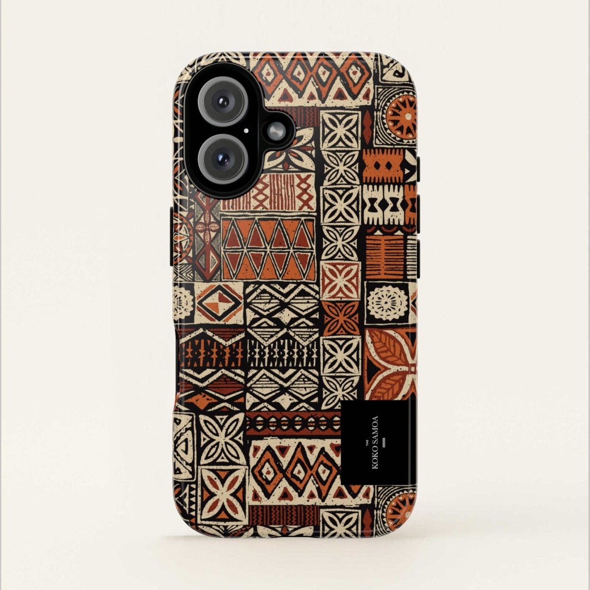 Tough Phone Case Elei for AU/NZ/USA with Koko Samoa design, durable protective cover for smartphones.