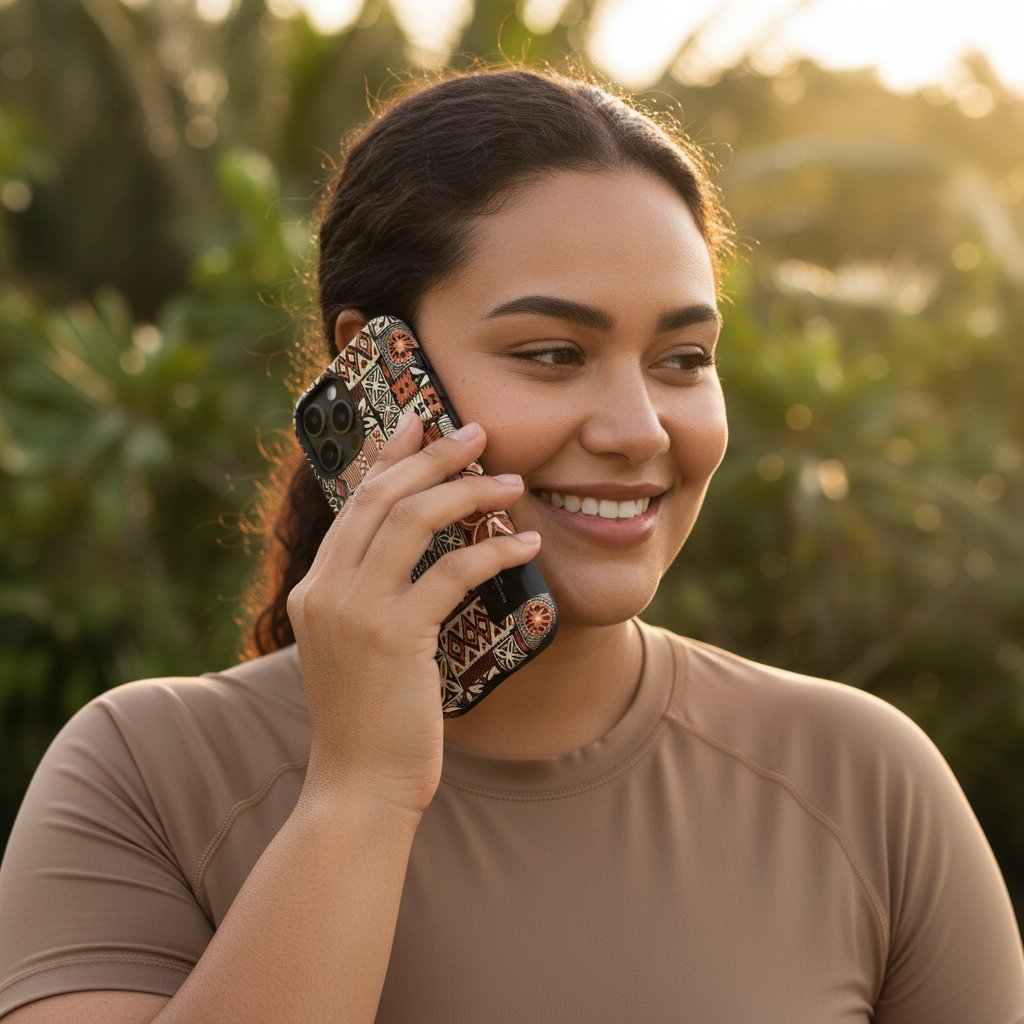 Tough Phone Case - Elei - AU/NZ/USA - The Koko Samoa