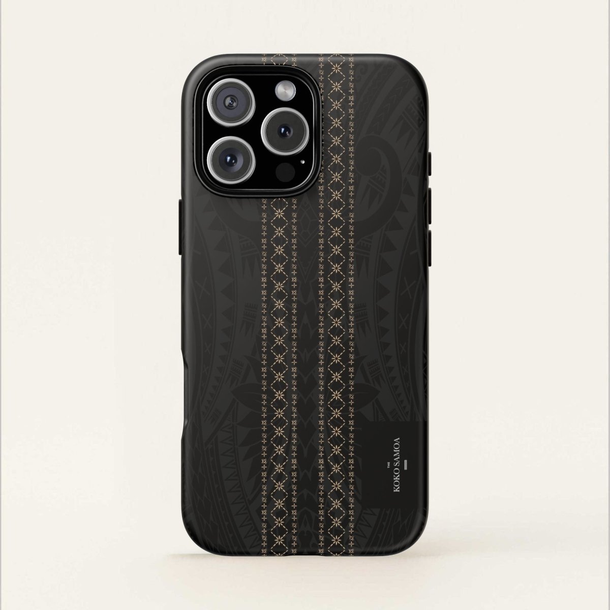 Tough Phone Case Malu with Samoa Koko design, durable protective cover for smartphones in AU, NZ, and USA.