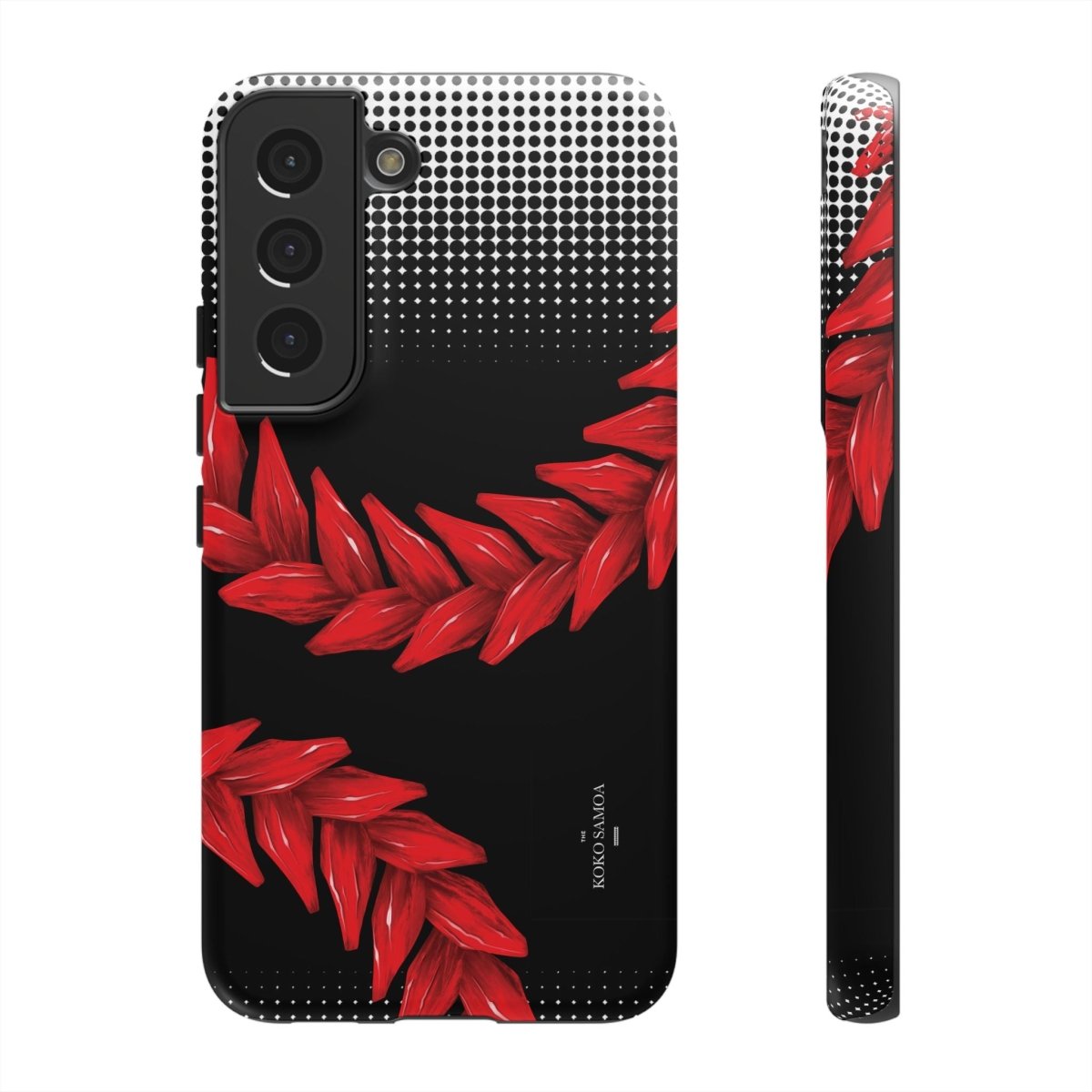 Tough Phone Case Ula Fala for AU, NZ, USA with vibrant Samoa-inspired design, durable protective cover for smartphones.