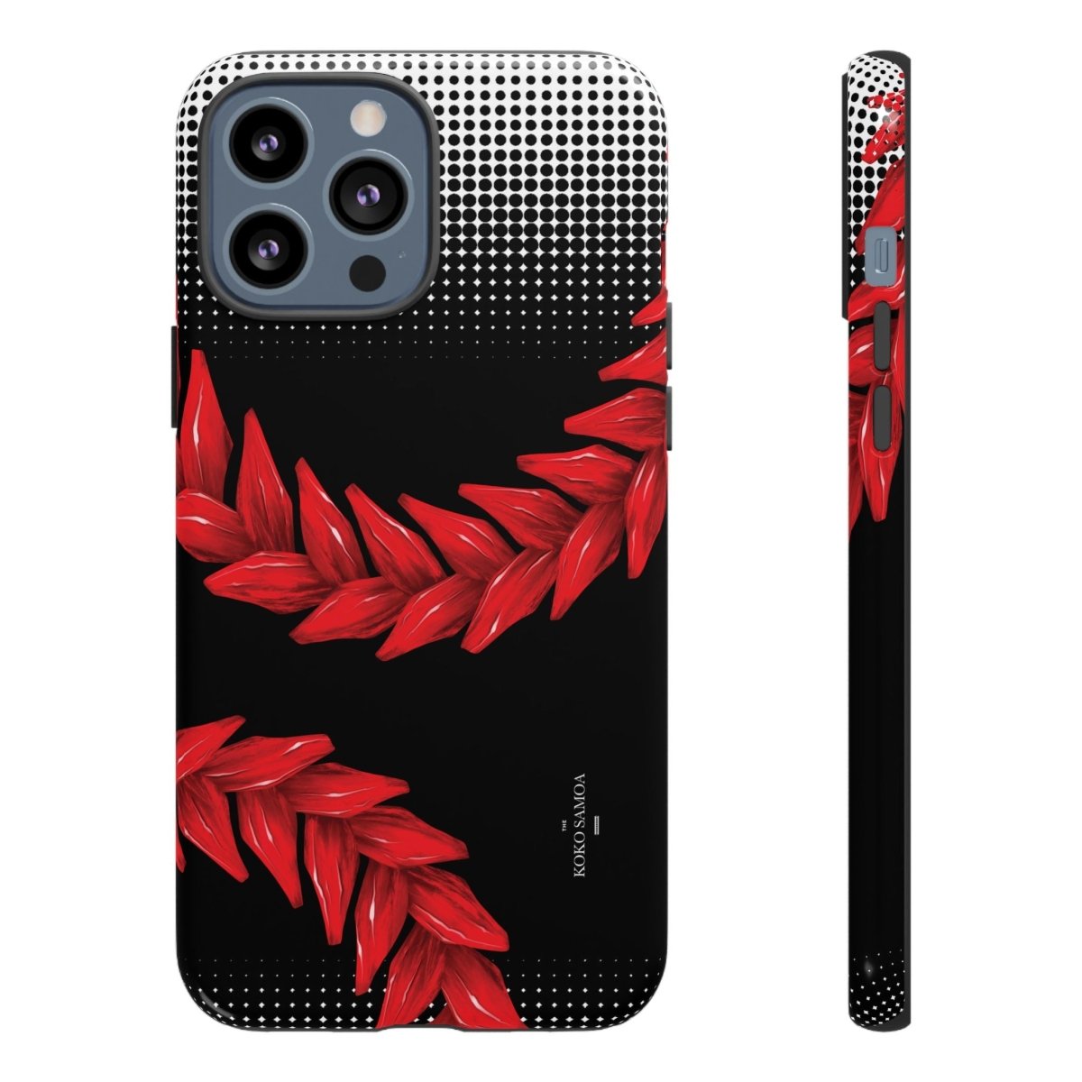 Tough Phone Case Ula Fala with Samoa design, durable protective cover for smartphones in AU, NZ, and USA.