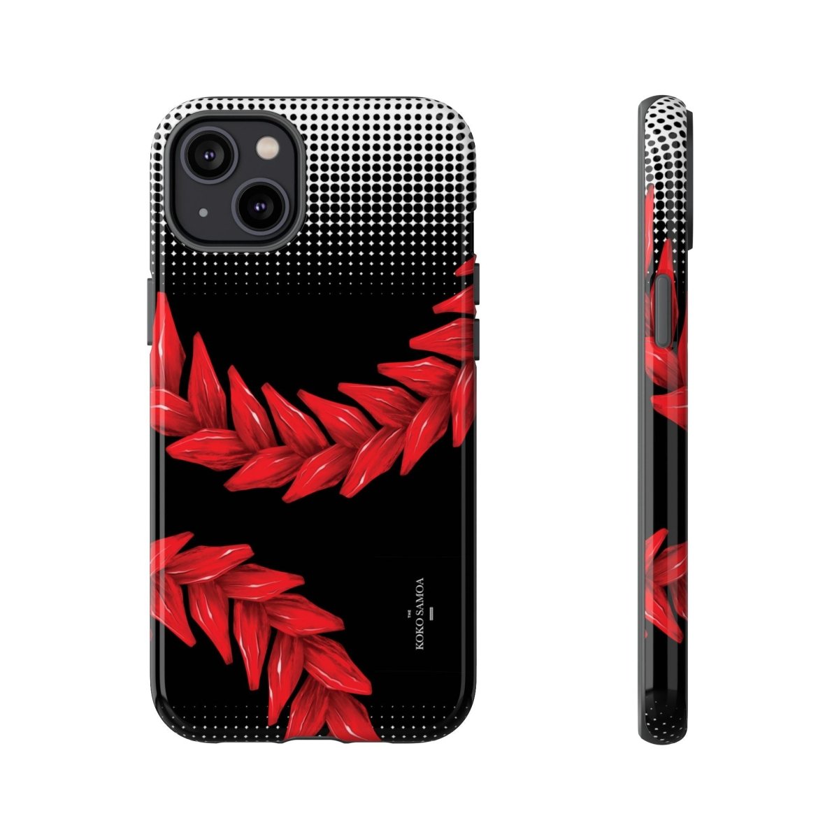 Tough Phone Case Ula Fala design for AU/NZ/USA, durable protective cover with vibrant Samoa-inspired artwork.