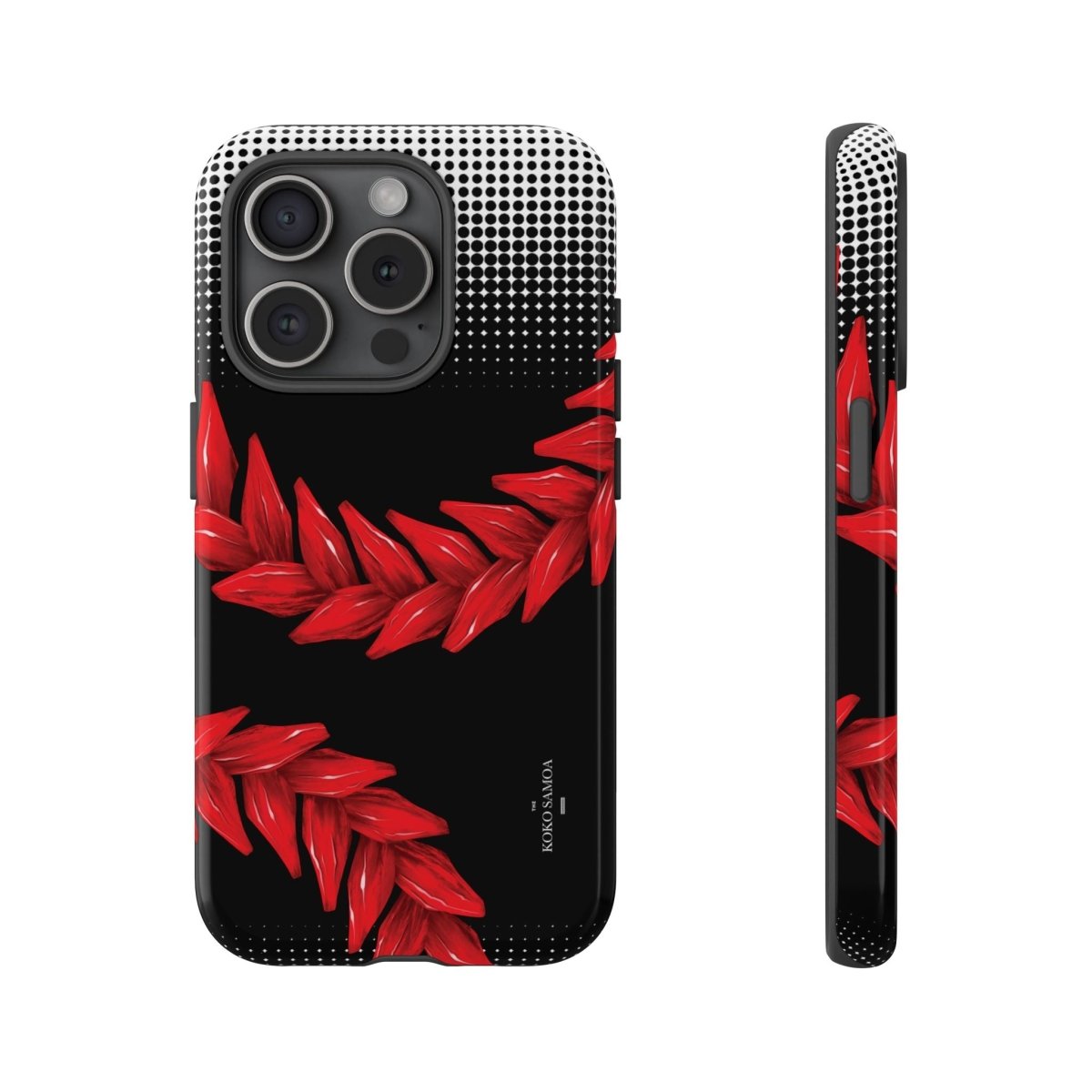 Tough Phone Case Ula Fala design for AU, NZ, USA with vibrant Polynesian artwork on durable protective case.