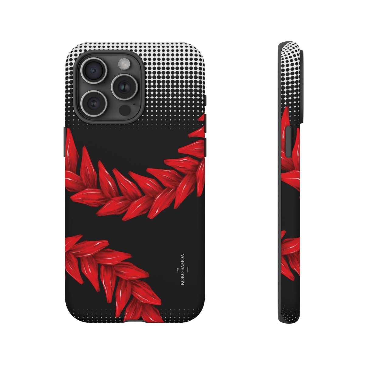 Tough Phone Case Ula Fala design for AU/NZ/USA, rugged protective cover with vibrant Samoa-inspired artwork.