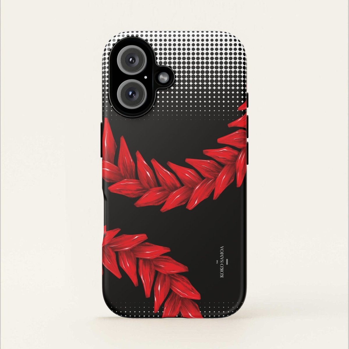 Tough Phone Case Ula Fala for AU/NZ/USA, featuring vibrant Samoan design and durable protection for smartphones.
