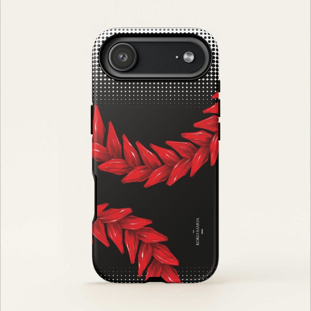Tough Phone Case Ula Fala design for AU/NZ/USA, durable protective cover with vibrant Samoan-inspired artwork.