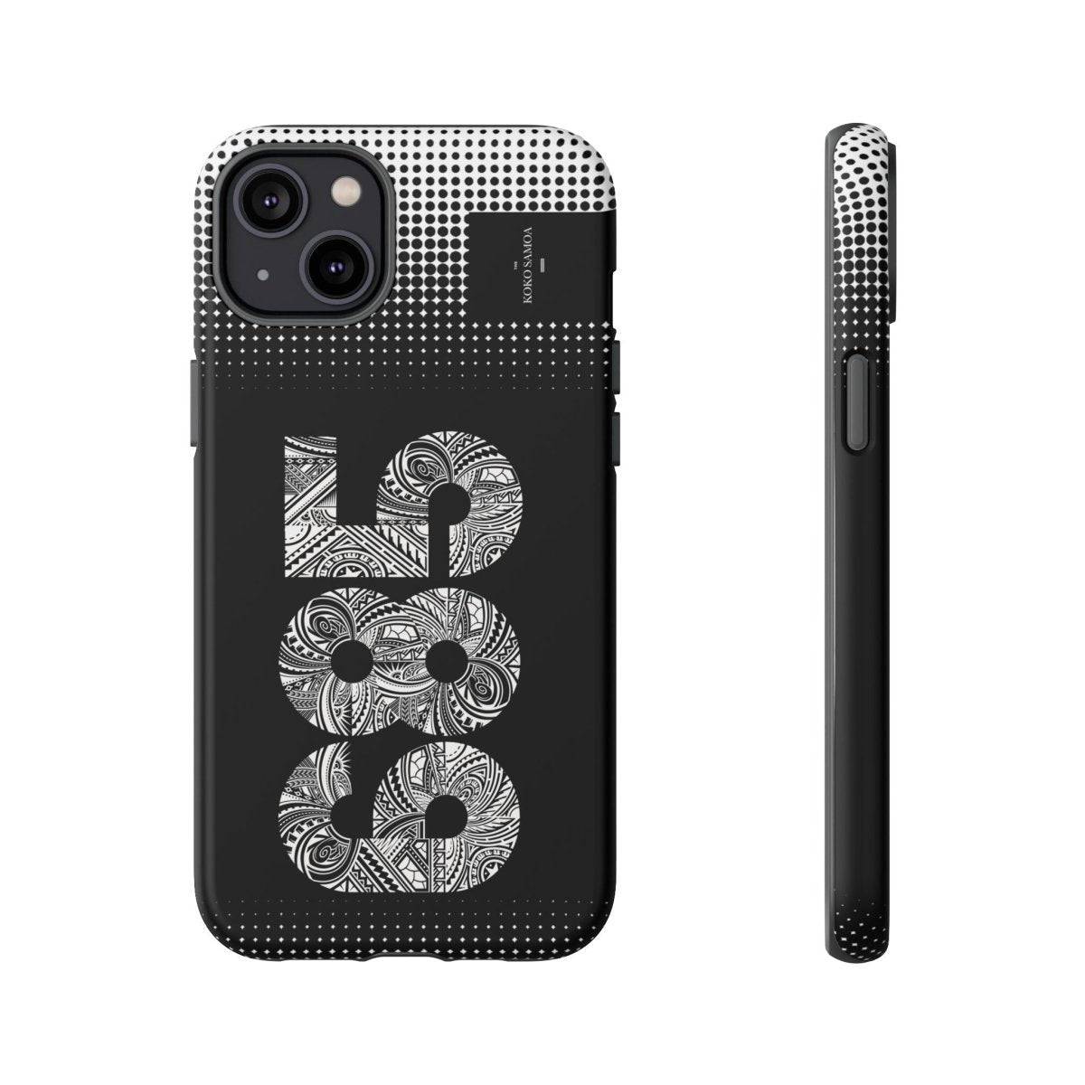 Tough Phone Case 685 for AU/NZ/USA, rugged protective phone case with tropical Samoa design for durable device protection.