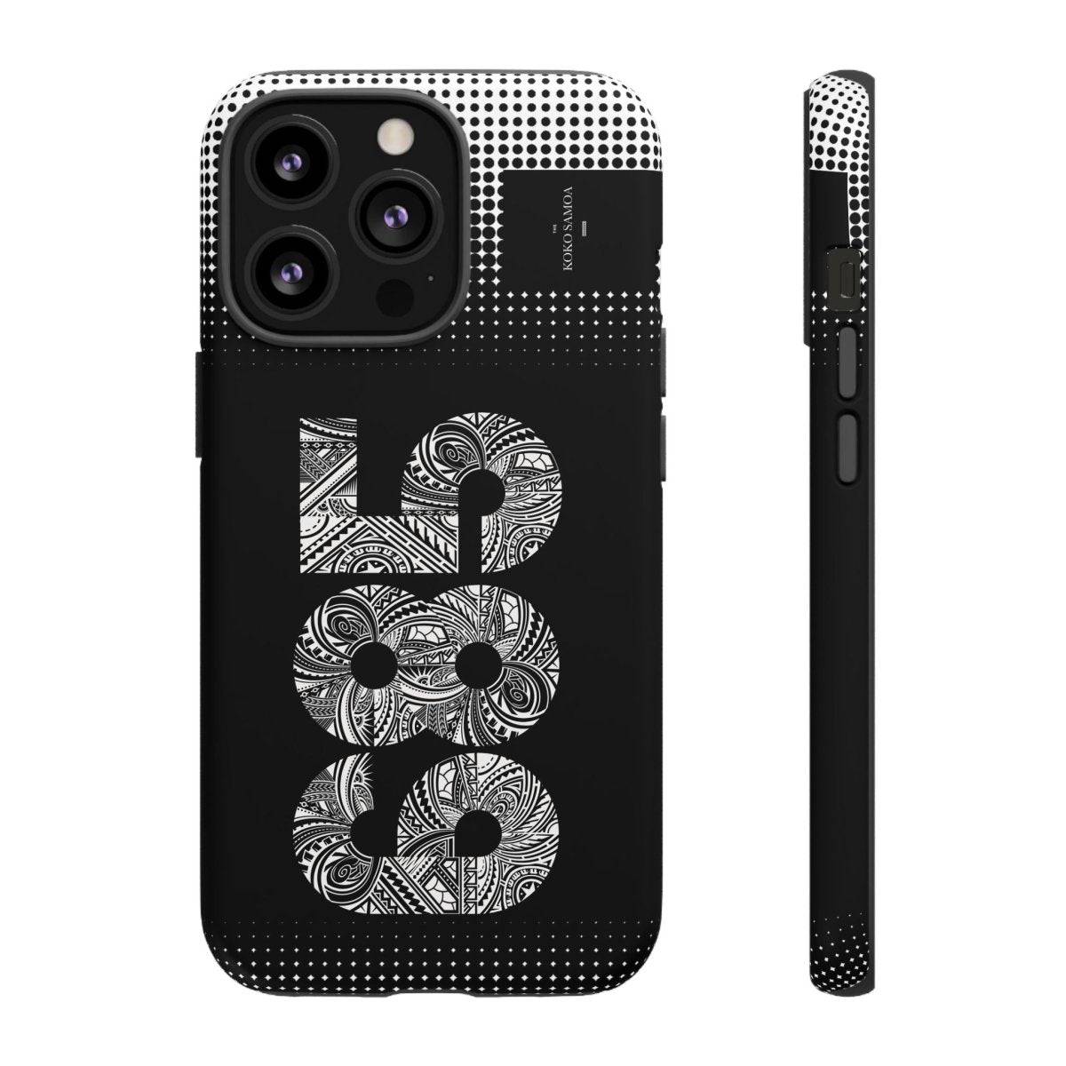 Tough Phone Case 685 for AU/NZ/USA features rugged design with tropical Samoa artwork for durable protection.