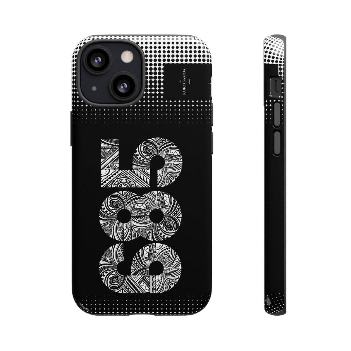 Tough Phone Case 685 for AU/NZ/USA, rugged protective phone case with tropical Koko Samoa design, suitable for various smartphones.