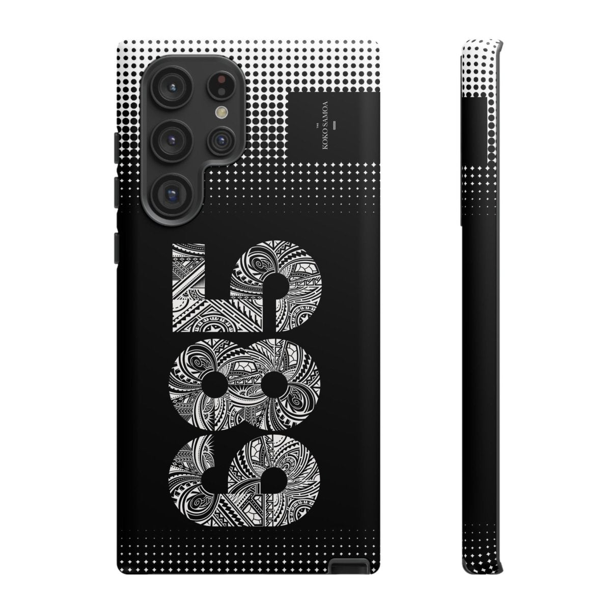 WOYC Tough Phone Case 685 for AU/NZ/USA, rugged protective case with black and gray design, suitable for smartphones.