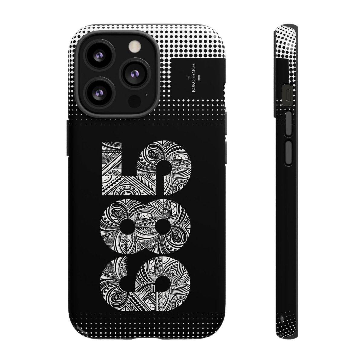 Tough Phone Case 685 for AU/NZ/USA, durable protective case with tropical Samoa design for smartphones.