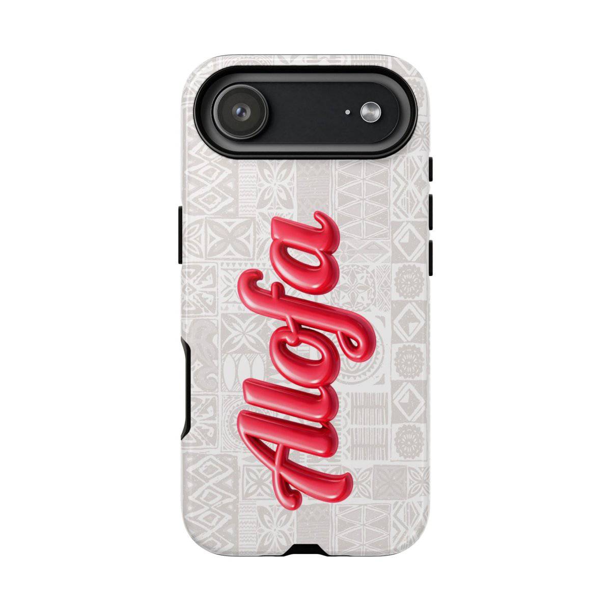 WOYC Alofa tough phone case with Samoa Koko design, durable protection for smartphones in AU, NZ, and USA.