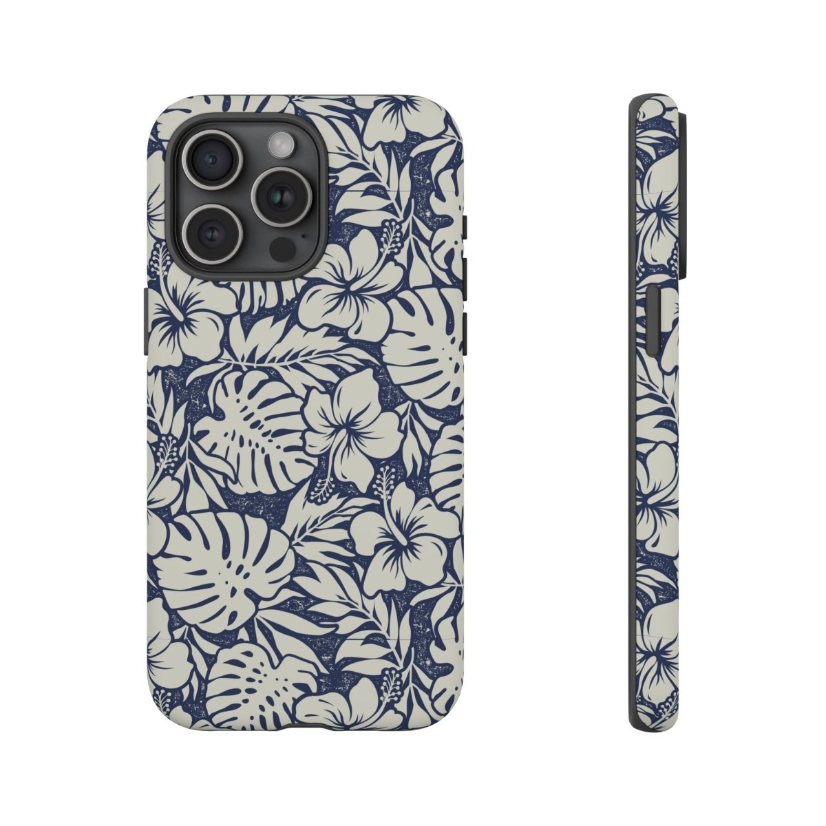 Printify Tough Phone Case with Falefa Breeze design, durable protective cover for smartphones featuring tropical Koko Samoa artwork.