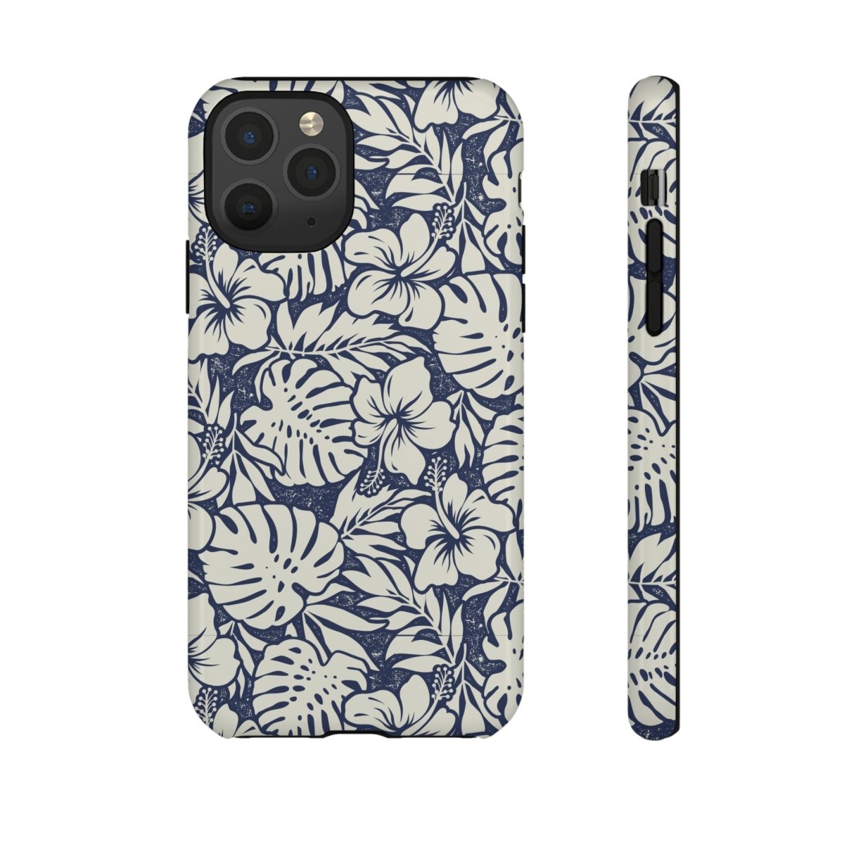 Tough Phone Case with Falefa Breeze design featuring Koko Samoa pattern for AU, NZ, and USA models.