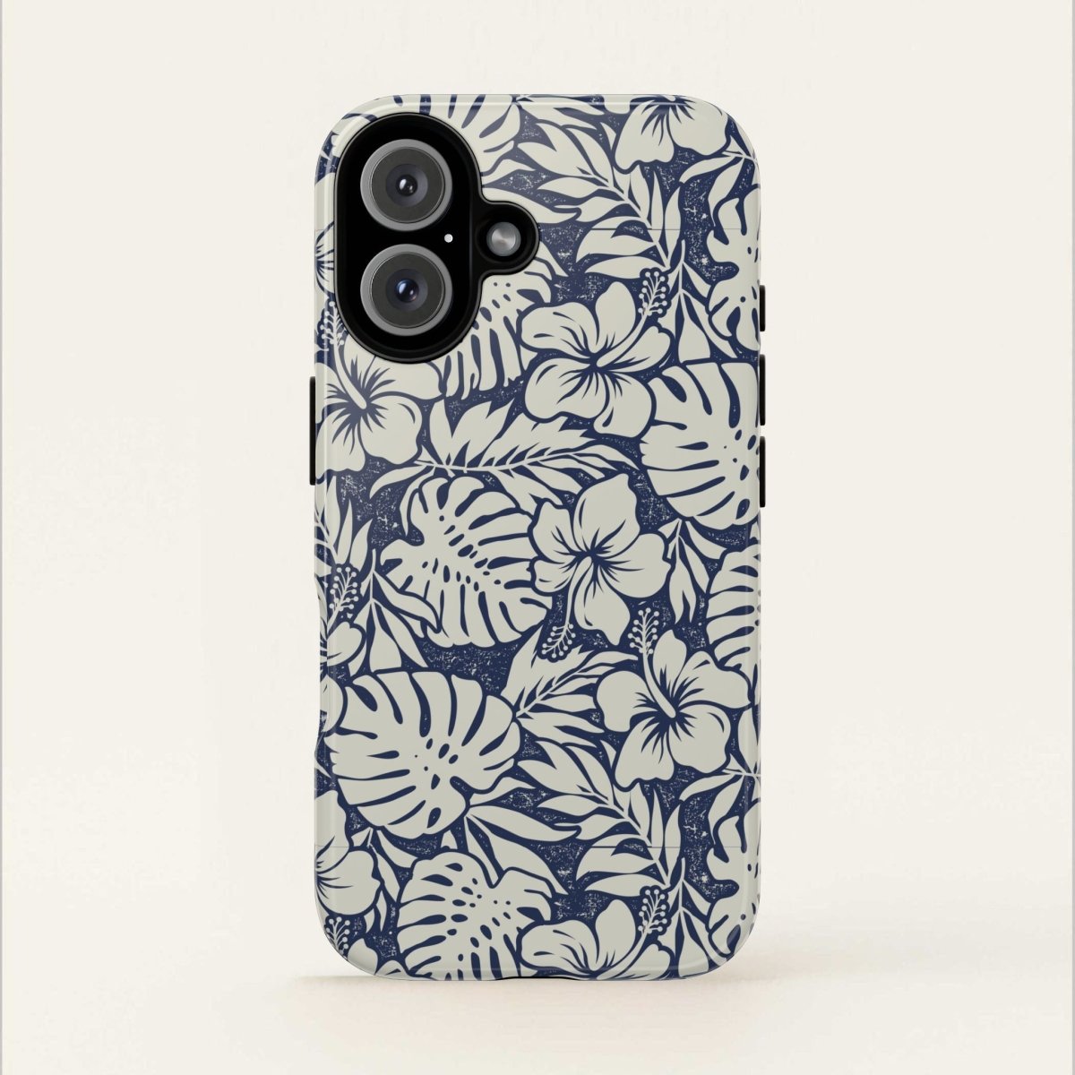 Printify Tough Phone Case Falefa Breeze with Polynesian design, fits AU/NZ/USA models, durable protective phone case.