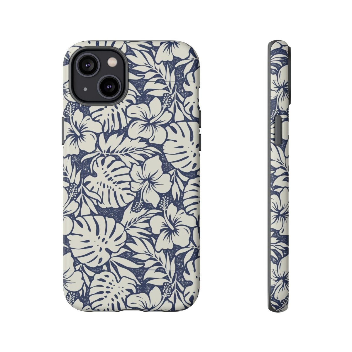 Printify Tough Phone Case Falefa Breeze with Samoan Koko design for AU/NZ/USA, showcasing durable protection and vibrant artwork.