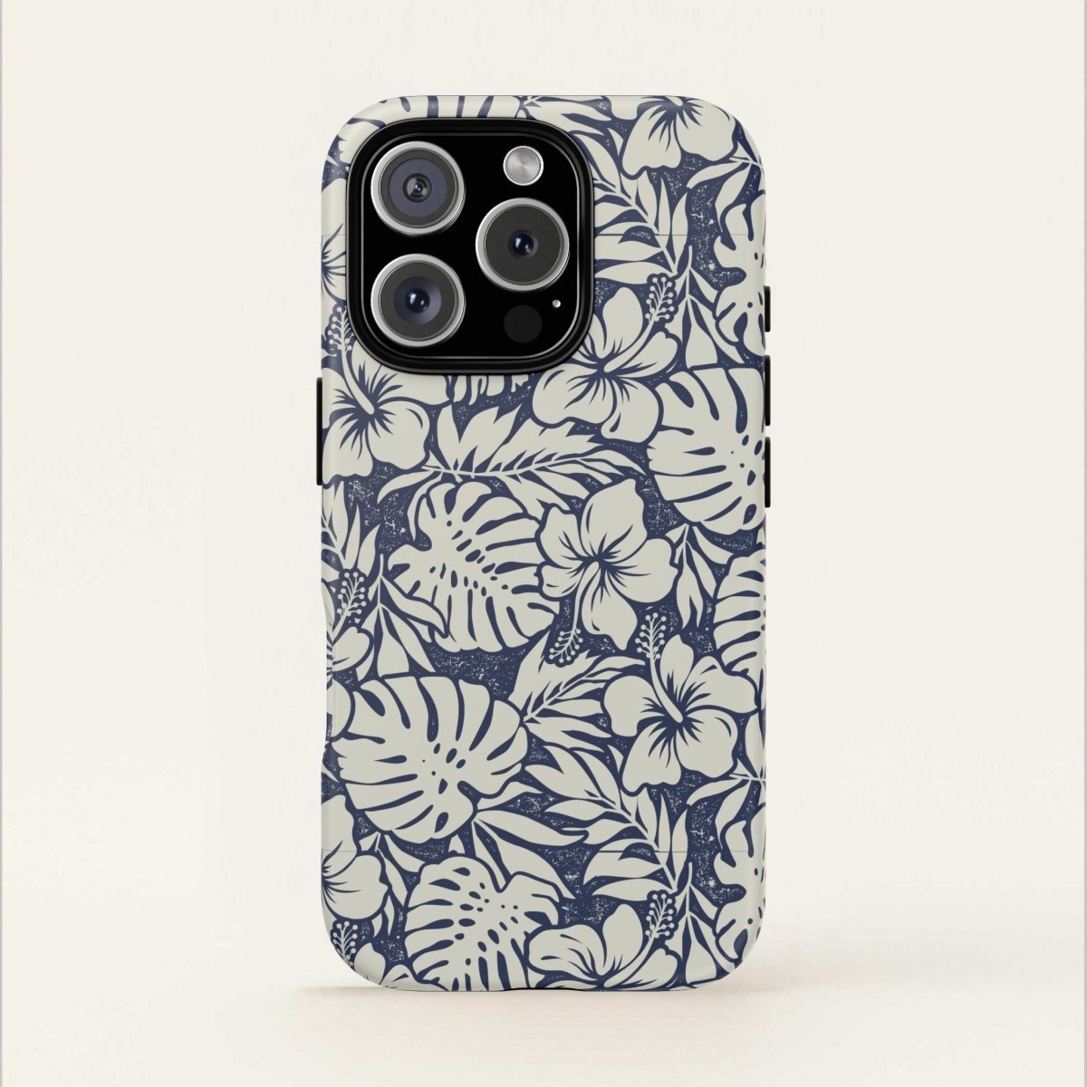 Printify Tough Phone Case featuring the Falefa Breeze design with Koko Samoa pattern for AU, NZ, and US models.