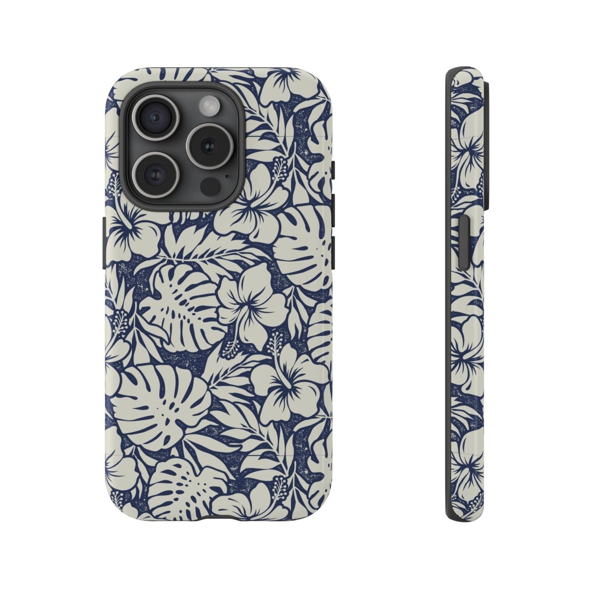 Printify Tough Phone Case with Falefa Breeze design, featuring vibrant Samoan artwork on durable protective cover.